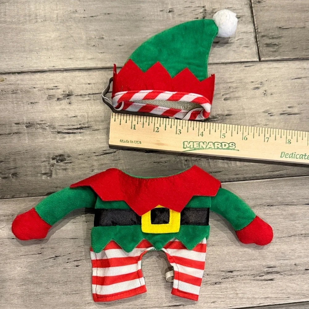 NWOT Elf Costume Dogs XS  - Green and Red
